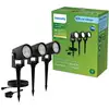 Image de Philips Reuel Projecteur d’éclairage, lot de 3, LED, 8720169386976,