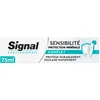 Image de SIGNAL   Professionnel Dentifrice Sensibilité Protection minérale Complet   88% d’ingrédients d’origine naturelle - Tube 75ml (Lot de 2)