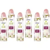 Image de Dove Lot de 6 déodorants en spray Advanced Care, parfum jasmin et poudre, anti-transpirants, protection pendant 72 heures, aisselles douces, 0 % d'alcool, avec technologie d'hydratation de la peau