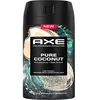 Image de AXE Déodorant Homme Spray Anti-Transpirant Pure Coconut - Collection Prestige - Fraîcheur 72h non-stop - Parfum noix de coco, eucalyptus et bois de chêne - 150ml