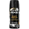 Image de AXE - Déodorant Homme Black Vanilla - Collection Prestige - Spray Anti-transpirant - fraîcheur 72h non-stop - parfum vanille orange et bois de santal - 150ml