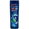 Image de CLEAR Men Ice Cool Menthol Shampooing anti-pelliculage pour homme, rafraîchissant intense, formule Pro-Nutrium 10 soins du cuir chevelu, utilisation quotidienne pour cheveux forts et protection 100