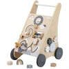 Image de Chariot d'activités et de marche avec cubes en bois Bois Coloré