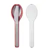 Image de Set de 3 couverts Ellipse Vivid Mauve Mepal