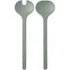 Image de Mepal - Couverts à salade 2 pièces Silueta - Lavable au lave-vaisselle - Couverts à salade - Fourchette et cuillère à salade - Nordic sage