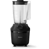 Image de Philips Blender mixeur Série 3000 - Technologie ProBlend, Glace pilée en 45s, Moteur 450W, Bol 1,9L, Lames inox durables, inclus Gourde nomade, Nettoyage facile, noir (HR2041/41)