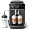 Image de Saeco Expresso broyeur GranAroma - 14 Boissons, Écran Couleur Intuitif de 2.4", 4 Profils Utilisateur, Broyeur en Céramique, Machine à café à grain Noir mat (SM6580/10)