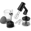 Image de Philips batteur électrique 5000 Series - Batteur manuel 3en1, Moteur puissant de 500 W, Gobelet de rangement intelligent, 5 vitesses, écran LED, Protection contre les éclaboussures, Noir (HR3781/20)