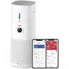 Image de Philips Purificateur d'air et humidificateur 2 en 1 Séries 3000, 131 m2, Filtres NanoProtect HEPA et à charbon actif éliminant 99,97% des particules invisibles, Blanc (AC3737/10)