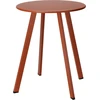 Image de AMBIANCE Table d'appoint ronde en métal marron - Ø 40 cm x H 49 cm