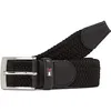 Image de Tommy Hilfiger Ceinture Homme New Adan Belt 3.5 Ceinture En Toile, Noir (Black), 115