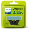 Image de PHILIPS Philips OneBlade Replacement Blades for Face/Body Kit (Pack of 2/Anti-Friction)