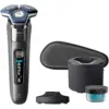 Image de Philips Series 7000 S7887/55 Rasoir électrique avec revêtement Nano SkinGlide, lames SteelPrecision, capteur Motion Control, Quick Clean Pod, tondeuse rétractable - Bleu