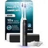 Image de Philips Sonicare Series 6500 HX7419/01 Brosses à dents électriques - pack de 2, technologie sonique nouvelle génération, capteur de pression, 3 modes, 3 intensités - Noir et blanc