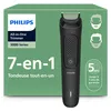 Image de Philips Tondeuse tout-en-un Multigroom série 3000 7 accessoires - Tondeuse pour barbe et cheveux, Lames auto-affûtées respectueuses de la peau, 10 hauteurs de coupe, Modèle MG3930/15