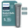 Image de Philips Bodygroom série 3000 - Tondeuse pour hommes avec Triple protection, taille des poils et rasage des zones intimes, rasage de près qui respecte la peau, 100% étanche, autonomie 80 min, BG3480/15