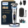 Image de Philips Rasoir i9000 Prestige Ultra, rasoir électrique 100% étanche, technologie Skin IQ Pro, système Triple Lift & Cut, lames de précision NanoTech rotatives 360, 5 modes de rasage, XP9404/38
