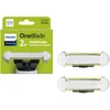 Image de Philips OneBlade Intimate lames, pour tous les modèles OneBlade et OneBlade Pro, avec les lames SkinProtect pour la zone intime, 2 pièces (modèle QP229/50)