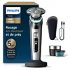 Image de Philips Rasoir i9000 Prestige, rasoir électrique sec et humide, avec technologie Skin IQ, système Triple Lift & Cut, lames rotatives 360 Dual SteelPrecision, modèle XP9205/30