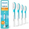 Image de Philips Sonicare For Kids 7+ Standard HX6044/90 têtes de remplacement pour brosse à dents pour enfant 4 pcs