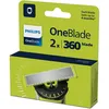Image de Recharge 2 lames rasoir 360 Blade QP420/55