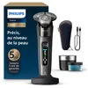 Image de Philips Rasoir i9000, rasoir électrique sec et humide, avec technologie Skin IQ, système Triple Lift & Cut, lames rotatives 360 Dual SteelPrecision Blades, modèle X9002/30