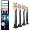 Image de Philips Sonicare A3 Premium tout-en-un - têtes de brosse à dents de rechange d'origine, noir, lot de 4, HX9094/88