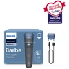 Image de Philips Beard Trimmer Series 3000 BT3619/15 - Tondeuse à Barbe Rechargeable - 20 Hauteurs de Coupe - Lift & Trim - 100 % Étanche - Noir
