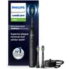 Image de Philips Sonicare 5300 - Brosse à dents électrique sonique avec 2 niveaux d'intensité, Alerte de pression, EasyStart, SmarTimer et BrushPacer, Noir, modèle HX7101/04 [Nouvelle technologie]