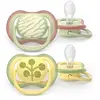 Image de Philips Avent Sucettes Ultra Air Colours Of Nature Deco 2 Unités