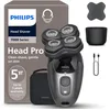 Image de Philips Head Shaver Pro 7000 Series - Rasoir pour la tête pour hommes et femmes, tête flexible à 360° et lames ComfortCut pour un rasage efficace tout en douceur pour la peau, modèle HS7980/15