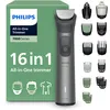 Image de Philips Multigroom série 7000 Tondeuse tout-en-un 16 accessoires   tondeuse pour barbe, cheveux et corps, lames en métal auto-affûtées, 21 hauteurs de coupe (0,5-16 mm), modèle MG7931/15