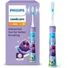 Image de Philips Sonicare For Kids, brosse à dents électrique sonique avec appli, pour enfants de 3 ans et plus, avec KidTimer et KidPacer pour un brossage minutieux, violet, modèle HX6322/12