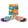 Image de TIMIO Disc Set # 1 : 5 disques audio pour le lecteur TIMIO | Apprendre les couleurs, les animaux sauvages, les instruments de musique, 96 comptines Vol. 1, les parties du corps | 8 langues incluses |