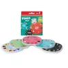 Image de TIMIO Disc Set #2 : 5 disques Audio pour Le Lecteur TIMIO | Apprendre Les Chiffres, 96 comptines Vol. 2, Animaux Marins, Formes, Fruits | 8 Langues incluses | Jouet d'apprentissage de 2 à 6 Ans
