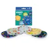 Image de TIMIO Disc Set # 3 : 5 disques Audio pour Le Lecteur TIMIO | Apprendre 12 Contes de fées Vol. 1, l'heure, Les légumes, l'alphabet A-L, l'alphabet M-Z | 8 Langues incluses |