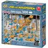 Image de Jan Van Haasteren Oldtimers - JVH - en Avant ! - Go Forth! - Puzzle Adulte - Humoristique - Carton 100% recyclé - 1000 pièces - Jumbo