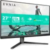 Image de PHILIPS Evnia Gaming Moniteur 27M2N3800A 27", Dual Mode Fast IPS Dalle, 1ms GtG, HDR400, Ajustable en Hauteur, Haut-parleurs (3840x2160@160Hz; 1920x1080@320Hz HDMI 2X 2.1 DP1x 1.4) Gris foncé
