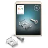 Image de Hue Flux Supports de Montage pour Ruban LED, Accessoires, Éclairage Intérieur Flexible, Installation Facile, Clips Transparents Solides, Vis et Bande Adhésive Inclus, Pack de 10