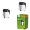 Image de Philips Shroud Applique murale solaire avec détecteur de mouvements, lot de 2, LED, 8721103044495,
