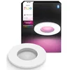 Image de Philips Hue White & Color Ambiance Xamento spots encastrés 1 pack, Blanc, lampes de salle de bain à intensité variable, contrôle intelligent de la lumière via la voix et l'application.