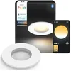 Image de Philips Hue White Ambiance Adore Spot connecté encastré, Chrome, 1 x 5 W, Éclairage de salle de bain avec variateur, Intensité variable, Contrôlable via l'application, Compatible avec Amazon Alexa