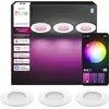Image de Philips Hue Hue Lampe encastrable LED 8721103109170 3er-Pack LED intégrée 0.5 W de blanc chaud à blanc froid