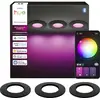 Image de Philips Hue Hue Lampe encastrable LED 8721103109293 3er-Pack LED intégrée 0.5 W de blanc chaud à blanc froid