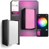 Image de Philips Hue Turaco Applique Extérieur, Lumière Blanche et Multicolore Personnalisable, 1100 lm, Ampoule A60 Incluse, Luminosité Variable, IP44 Résiste aux Intempéries, Compatible Matter, Zigbee