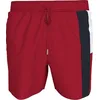 Image de Tommy Hilfiger Short de Bain Homme Medium Drawstring avec Cordon de Serrage, Multicolore (Medium Red), S