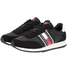 Image de Tommy Jeans TJM Classic Runner EM0EM01709 Low Top Homme Noir (Black), 46 EU, Black, 46 EU