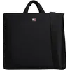 Image de Tommy Hilfiger Sacoche pour ordinateur portable avec poche extérieure pour homme Noir Taille unique