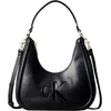 Image de Calvin Klein Bold Ck LV04F3561G Sac croissant pour femme Noir Taille unique