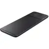 Image de Samsung EP-P6300 Wireless Charger Trio Station de charge inductive raccordement magnétique Qi Wireless Charging noir chargeur sans fil, chargeur rapide